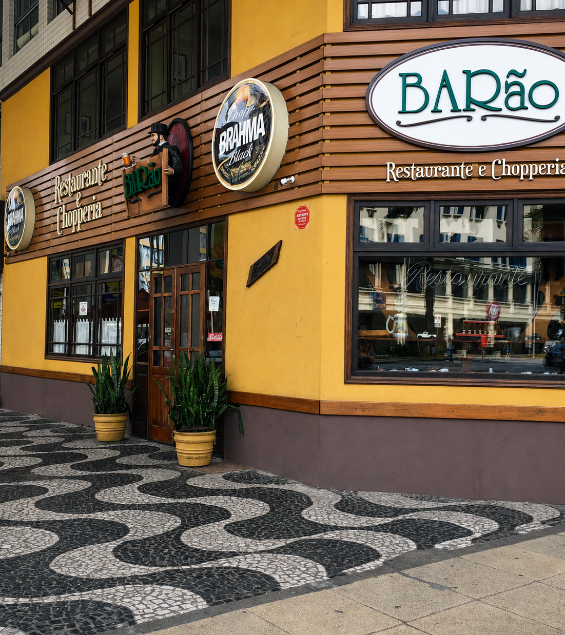 Barão do Gonzaga - Fachada do Restaurante